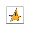 Broche Divertido de Estrella Gritona Original Insignia de Metal Accesorios para Ropa Pines de Solapa Patrón Geométrico Redondo Venta al por Mayor de Fábrica
