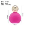 Frasco de Perfume Aveludado 50ml Vidro Transparente Pequeno Frasco Recarregável Atacado Frasco Spray Contínuo Frasco Vazio com Tampa de Perfume Aveludada