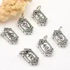 Plata Antigua Chiba Retro Fu Dao Clip Accesorios DIY Estilo Chino Colgante Clip Lateral Accesorios para Coleccionables