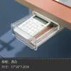 Cajón Debajo del Escritorio Caja de Almacenamiento de Escritorio Oficina Acabado Estante de Almacenamiento de Escritorio Papelería Colgante Pequeño Invisible Cuenta Manual Oculta