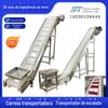 Transportador de escalada de correia química de alimentos grande ângulo de inclinação alimentador de correia alimentador de correia equipamento de transporte de saia de correia