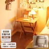 Escritorio Plegable Hogar Apartamento Pequeño Escritorio de Escritura Dormitorio Escritorio de Computadora Alquiler Mesa de Comedor Portátil Escritorio de Oficina
