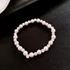 Colar Manta Rose Pérola Cravejado de Diamantes de Luxo Leve Francês, Corrente Elegante e de Alto Padrão para Clavícula, Conjunto de Colares Simples e Exquisite