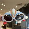 Nuevas gafas polarizadas para niños estilo Ultraman, gafas de sol infantiles geniales de dibujos animados, gafas de sol de silicona a prueba de rayos UV para fotos