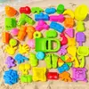 Ventas Directas de Fábrica Juguete Espacial para Niños Molde de Arena Accesorios de Arcilla de Colores Modelo Herramientas Gruesas para Jugar con Arena de Playa Venta al por Mayor