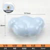 Coração Cartoon Nuvem Colorida Cerâmica Porta de Guarda-Roupa Gaveta Fofa Infantil Puxador Pequeno para Móveis Estilo Europeu