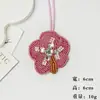 Colgantes hechos a mano con cuentas, accesorios de frutas y flores, materiales decorativos para bolsos y colgantes de teléfono móvil, envío rápido desde el fabricante de origen