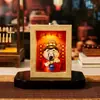 Figura de moda versión Q de los Cinco Dioses de la Riqueza para Decoración de Escritorio de Oficina, Adorno Cultural y Creativo para la Entrada del Hogar que Atrae la Riqueza