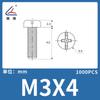Tornillos Lianyang de Nylon con Cabeza Redonda Phillips M3-M8 Tornillos de Cabeza Plana Phillips Pernos Plásticos Aislados Fabricante