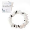 Pulsera de mujer con piedra original de cristal mineral, piedra original, grava irregular, polvo de cristal, cuerda, regalo de joyería en stock
