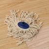 Cabeça de Mop de Algodão com Haste de Ferro do Fabricante Original, Mop Oval de Plástico de Reposição com Forte Absorção de Água, Adequado para Uso Seco e Úmido, Personalizável