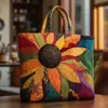 Bolsa de Ombro Tote Acolchoada com Estampa Moda Tendência Feminina Novo Produto 3D Transfronteiriço Temu Amazon