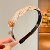 Diadema Cuadros Dulce Linda Infantil Personalizada de Fábrica Parte Superior Alta Calavera No Aprieta Pinza para el Cabello de Niña Accesorios para el Cabello