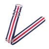 Zulu ZULU Pulseira de Lona Espessa com Tira de Nylon 18/20/22/24mm Pulseira Trançada NATO 16mm