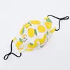 Mascarilla Infantil de Algodón Puro con Dibujos Animados Lindos, Mascarilla Protectora Cálida a Prueba de Viento para Otoño e Invierno para Protección al Aire Libre con Válvula