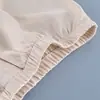 Pantalones Cortos Casuales de Satén de Tiro Bajo 2026 Primavera/Verano Nuevos Pantalones Deportivos Estilo Europeo y Americano Transfronterizos, Pantalones Elegantes y Versátiles de Pierna Recta para el Trabajo