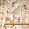 Tela de Algodón Brocado Estilo Antiguo con Impresión Digital en Nuevo Estilo Chino para Vestidos Qipao, Tops y Manualidades DIY Hanfu