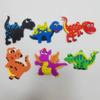 Desenho animado PVC adesivo macio patch fofo DIY acessórios de cabelo acessórios adesivos de geladeira para mapa processamento de amostra personalizado atacado
