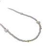 Collar de Perlas Naturales de Grano Pequeño Estilo Retro Francés Coreano Cadena Clavicular de Margarita Tejida Collar Fresco Combinable Cadena