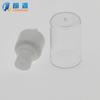 Boquilla de pulverización micro de plástico AS de cubierta completa lisa 24/410, boquilla de perfume blanca, boquilla de tornillo de presión