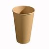 Copo de Papel Descartável 32 oz 1000ml Logo Impresso Papel Kraft Copo para Levar Oden Espetinho Bebida Quente para Levar