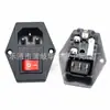 Etl Certificação Padrão Americano Ac-01A Tomada de Energia Três em Um 10A com Fusível Lz-14 Interruptor de Tomada