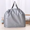 Bolsa de embalaje para llevar con cordón de EVA personalizada para catering pollo frito bolsa portátil para llevar bolsa portátil de plástico con cordón personalizada