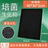 Algodón Filtrante para Acuario, Algodón Bioquímico, Algodón Negro, Purificación de Agua, Cultivo Bacteriano, Estanque de Peces, Acuario, Material Filtrante de Esponja de Alta Densidad Espesado