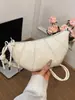 Bolsa de Hombro para Mujer de Moda Verano 2026, Bolso Cruzado Elegante de Color Sólido de un Solo Hombro, Bolso de Mano Casual de Alto Valor