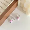 Nuevos Pendientes de Perlas Pequeñas de Hongo con Goteo de Aceite de Moda 2025 Estilo Francés Pendientes Súper Lindos de Celebridad de Internet para Niña
