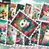 36 Piezas Bosque Cuento de Hadas Mascota Linda Pegatinas de Sellos Gatos Perros Dibujos Animados Diario Guka Decoración DIY Venta al por Mayor Transfronteriza