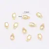 Colgante de Corazón Color Duradero Relleno de Oro de 14K Microincrustado con Circonita Accesorios de Joyería DIY Colgante de Cadena de Cola de Gota de Agua para Pulsera