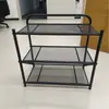 Zapatero plegable para entrada de casa, multicapa, sin necesidad de instalación, zapatero simple, estante para zapatos ahorrador de espacio para sala de estar