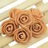 Cabeça de flor rosa de espuma de 3,5cm flor rosa de espuma flor falsa arco de casamento com flor caixa de doces acessórios de decoração