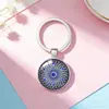 Cross-border Horus Eye Keychain Evil Eye Amante Religioso Presente Saco Pingente
