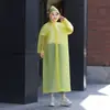 Respaldo: Impermeables Gruesos para Adultos al por Mayor, Ponchos de Lluvia No Desechables, Impermeables Ligeros de Plástico Eva para Viajes al Aire Libre