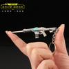Llavero colgante de aleación con pistola pequeña de juguete Varolant Peripheral Fearless Contract Mini Phantom Spoke Crisis