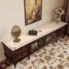 Tapete Simples Retrô para Mesa de Gabinete de TV, Tapete à Prova de Óleo e Impermeável para Gabinete de Sapatos de Entrada, Toalha de Mesa Longa Anti-Sujeira, Tapete de Proteção para Bancada