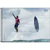 Caderno de desenho universitário (capa dura) Gabriel Medina 80 Folhas. Espiral