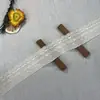 Ribete de Encaje de Algodón de 4.5 cm, Accesorios Tejidos para Ropa, Ribete de Encaje de Algodón al por Mayor en Stock, Ribete de Encaje para Prendas