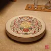 Cojín de meditación, cojín Zen, alfombrilla redonda de oración para uso doméstico, tatami para balcón, alfombrilla de algodón y lino para alféizar de ventana, adecuada para oración, meditación y arrodillarse; personalizable
