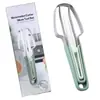 Cortador de melancia 3 em 1 exclusivo transfronteiriço em aço inoxidável, fatiador de frutas multifuncional, utensílio de cozinha para remover frutas