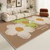Tapete de sala de estar estilo ins sofá mesa de centro cobertor tapete doméstico antiderrapante absorvente quarto tapete de cabeceira closet tapete