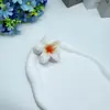 Horquilla de Frangipani Transfronteriza de 6 cm Celebridad de Internet Pinza de Flor de Gama Alta Pinza Elegante Pinza de Tiburón Adorno para el Cabello en la Parte Posterior de la Cabeza