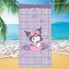 Nueva Toalla de Playa Estampada de Venta Caliente Transfronteriza Stitch Kuromi Toalla de Playa Toalla de Dibujos Animados para Niños Venta al por Mayor Paño de Toalla