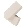 En stock piedra para pies de doble cara tabla para frotar pies para eliminar piel muerta, frotar mano pie cuadrado blanco piedra pómez de vidrio piedra volcánica
