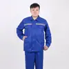 Roupa de Trabalho Terno Masculino Manga Longa Primavera e Outono Resistente ao Desgaste, Respirável e Resistente à Sujeira Canteiro de Obras Oficina Roupas de Proteção do Trabalho Faixa Refletiva Roupa de Trabalho
