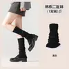 Acheng Home Atacado Polainas Femininas Outono Inverno Malha Vazada Quente Inverno Panturrilha Retro Francesas Polainas