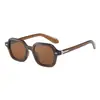 2026 Nuevas Gafas de Sol de Alta Gama de Moda Versátiles para Hombres, Cuadradas Retro de Marco Pequeño Europeas y Americanas Gafas de Sol Europeas y Americanas para Mujeres