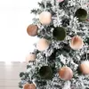 Venta Directa de Fábrica de Adornos de Bola de Tela Navideña, Colgantes de Bola de Terciopelo para Decoración de Árbol de Navidad, Hecho a Medida Según Fotos y Muestras